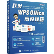《秋叶WPSOffice高效秘籍》[41M]百度网盘|pdf下载|亲测有效