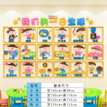 《幼儿园文明礼仪墙贴走廊环创主题文化装饰环境教室布置好习惯养成c我们的一日生活特大》[91M]百度网盘|pdf下载|亲测有效