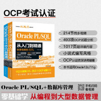 2本 Oracle PL/SQL从入门到精通 Oracle数据库管理 微课视频版