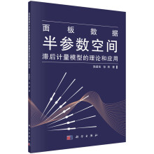 《面板数据半参数空间滞后计量模型的理论和应用计算机与互联网陈建宝，孙林著科学》[25M]百度网盘|亲测有效|pdf下载