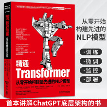 《精通Transformer从零开始构建先进NLP模型Transformer大模型实战自然语言处理chatgpt人工智能聊天机器人学习深度学习计算机书籍》[47M]百度网盘|亲测有效|pdf下载