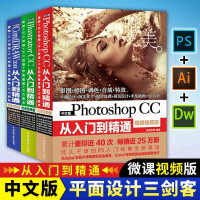 《平面设计书籍3册 Photoshop cc+coreldraw+AI ps软件教程从入门到精通书籍》[33M]百度网盘|亲测有效|pdf下载
